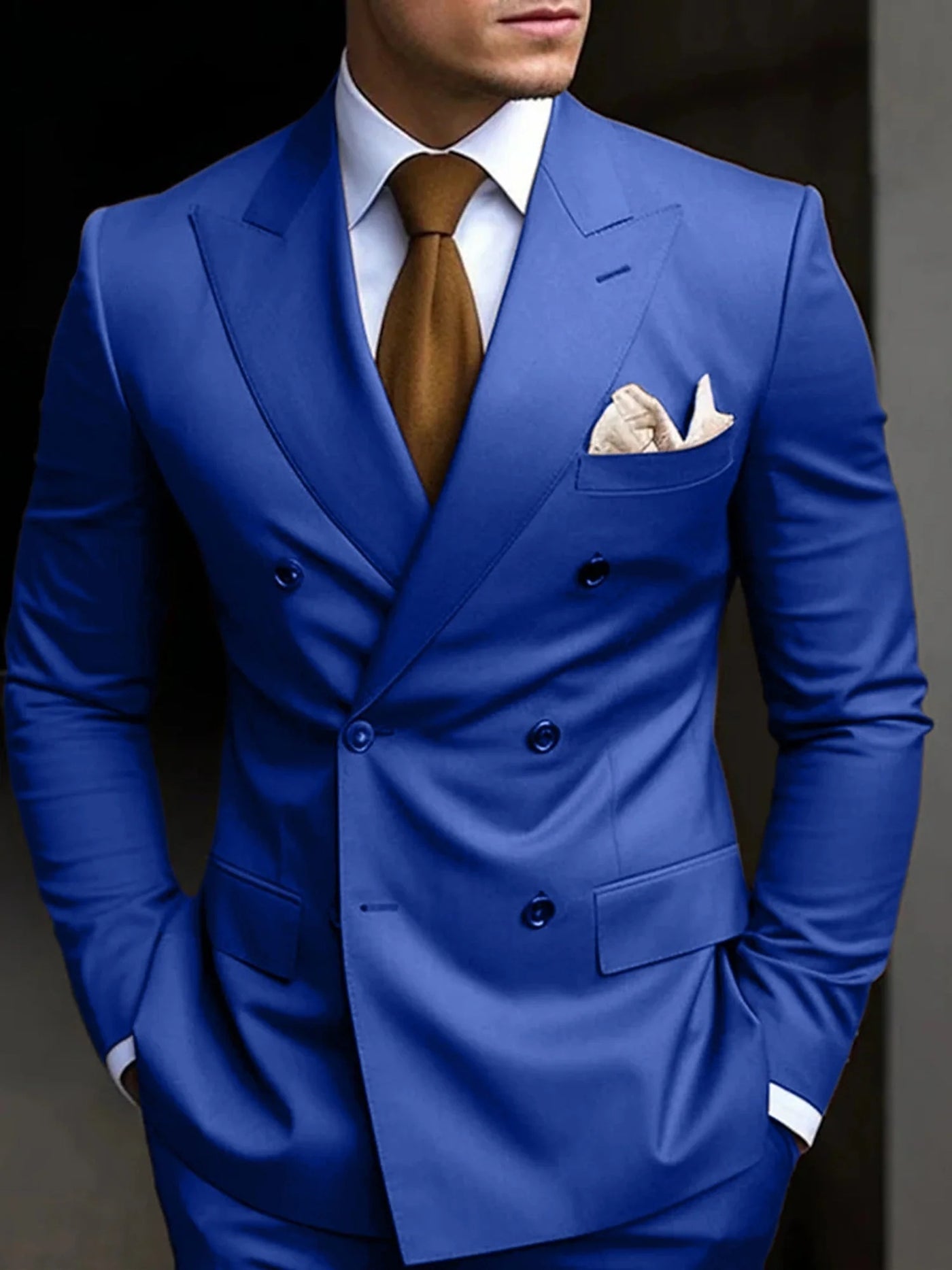 Suit Men's Two-piece Suit Business Best Man Leisure