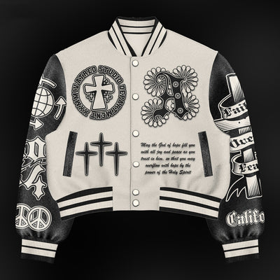 Fashion Casual Printed Polyester Sweater