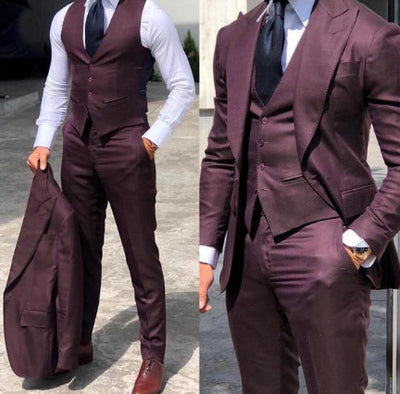 Men's Three-piece Suit Wedding Best Man