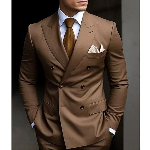 Suit Men's Two-piece Suit Business Best Man Leisure